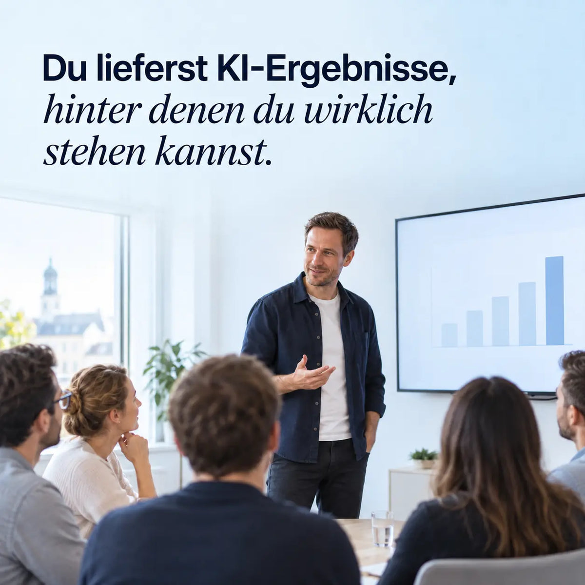Präsentation mit dem KI-Vorsprung im Arbeitsalltag